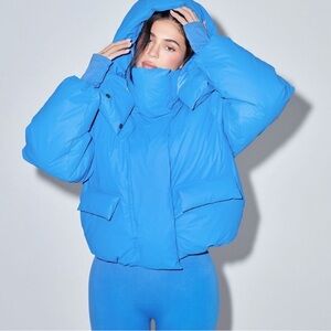 KHY Cobalt Blue Standard Puffer Jacket Small